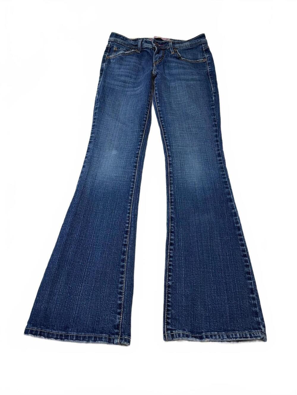 2007 Levi's 518 Super Low Bootcut Medium Wash Jeans Size 3M